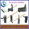 Factory price R215-7 Exhaust muffler Excavator muffler Construction Machinery Parts Silencer #5 small image