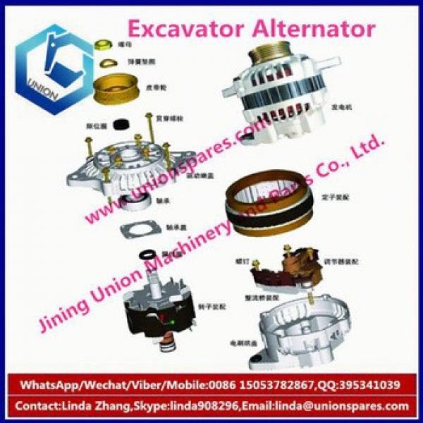 Factory price ZAX200-6 excavator alternator 24V 50A engine generator #5 image
