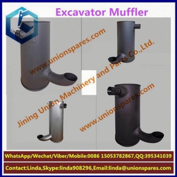 Factory price S200 Exhaust muffler Excavator muffler Construction Machinery Parts Silencer #5 image